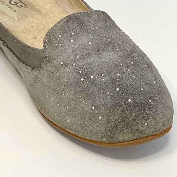 UGG Bentley Constellation Loafer/Flats in Gray Suede! Size 7 - Picture 3 of 13